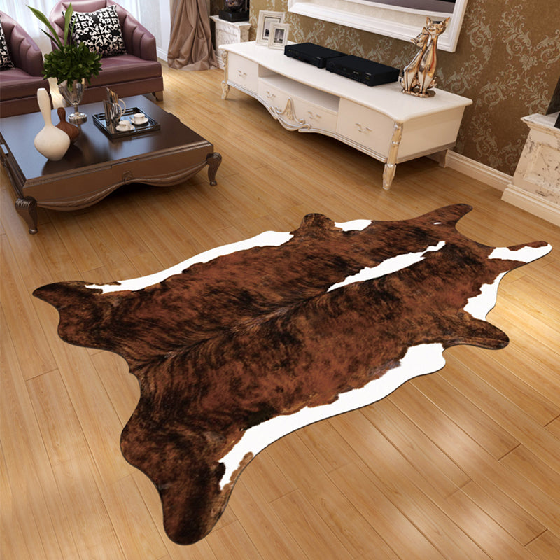 Novelty Shape Animal Skin Rug Multi-Color Creative Area Rug Synthetics ...