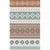Boho Living Room Rug Multi-Color Geometric Pattern Carpet Flax Environmental Handmade Rug with Tassel Brown Clearhalo 'Area Rug' 'Bohemian' 'Rugs' Rug' 2245423