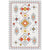 Boho Living Room Rug Multi-Color Geometric Pattern Carpet Flax Environmental Handmade Rug with Tassel Gray-White Clearhalo 'Area Rug' 'Bohemian' 'Rugs' Rug' 2245427