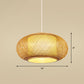 Bamboo Handcrafted Ceiling Light Asian Style 1 Bulb Wood Hanging Lamp for Restaurant Wood C Clearhalo 'Ceiling Lights' 'Lighting' 'Pendant Lights' 2245507_60861f70-6109-49d9-a9c0-f1b06ba919ab