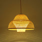 Wood Handwoven Pendant Lighting Contemporary 1��Bulb Bamboo Suspension Light Fixture Wood G Clearhalo 'Ceiling Lights' 'Pendant Lights' 'Pendants' Lighting' 2245536_36eb5645-3dfa-40b9-8a09-12441e5011d4