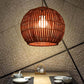 South-east Asia Globe Ceiling Light Bamboo Single Restaurant Hanging Pendant Light Clearhalo 'Ceiling Lights' 'Pendant Lights' 'Pendants' Lighting' 2245562