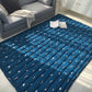 Simple Cartoon Rug Multi Colored Polypropylene Area Carpet Pet Friendly Non-Slip Backing Rug for Kids Water Blue 4'7" x 6'5" Clearhalo 'Area Rug' 'Rug' 2245941