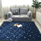 Comfort Childrens Room Rug Multicolored Space Printed Rug Non-Slip Backing Machine Washable Area Carpet Pewter 4'7" x 6'5" Clearhalo 'Area Rug' 'Rug' 2245950