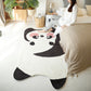 Irregular Shape Animal Skin Rug Multi-Color Creative Indoor Rug Polyster Pet Friendly Easy Care Rug for Decor White Clearhalo 'Area Rug' 'Rug' 2245978