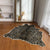 Multi Color Unique Rug Acrylic Animal Skin Print Carpet Easy Care Machine Washable Rug for Decoration Dark Gray 4'11" x 5'3" Clearhalo 'Area Rug' 'Casual' 'Rugs' Rug' 2245992