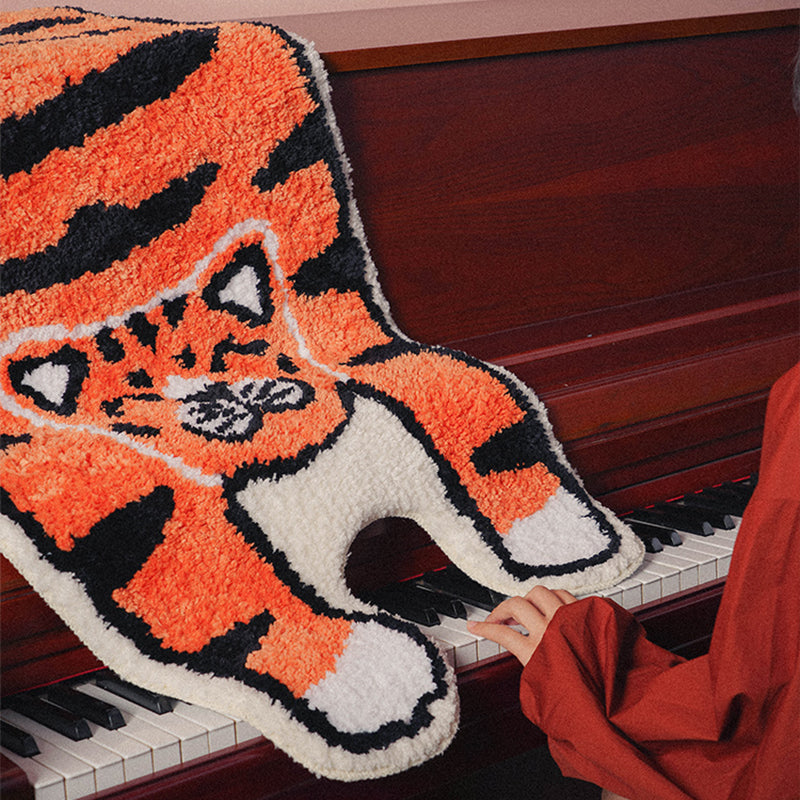 Multicolor Unique Rug Superfine Fiber Animal Skin Print Carpet Non-Slip Easy Care Rug for Bedroom Clearhalo 'Area Rug' 'Casual' 'Rugs' Rug' 2246022