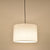 Single Ceiling Light Vintage Drum Shade Fabric Hanging Pendant Light for Restaurant White Clearhalo 'Ceiling Lights' 'Pendant Lights' 'Pendants' Lighting' 2246170_10d5b549-f932-4c62-9d6e-c9177e87be3f