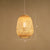 Lantern Shaded Bamboo Suspension Lighting Minimalist 1 Head Wood Pendant Ceiling Light Wood Clearhalo 'Ceiling Lights' 'Lighting' 'Pendant Lights' 2246523_440d6fda-8072-44c5-98d5-33965732840e