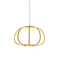 Handwoven Pendant Light Contemporary Bamboo Single-Bulb Wood Suspension Light Fixture Clearhalo 'Ceiling Lights' 'Pendant Lights' 'Pendants' Lighting' 2246588