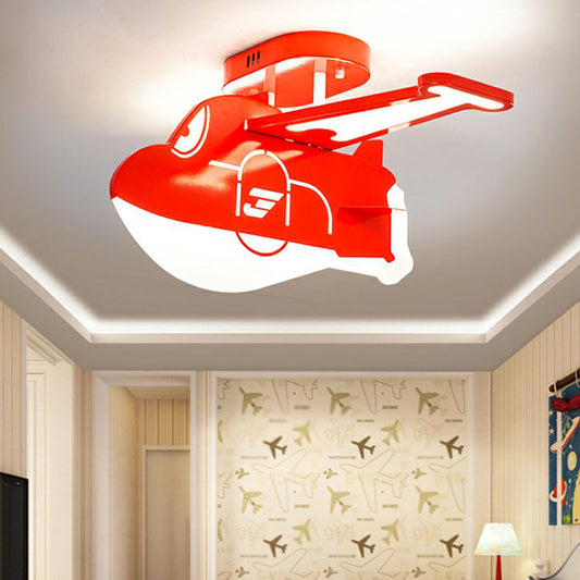 Acrylic Plane Flush Light Minimalist LED Flush Ceiling Light Fixture for Child Room Clearhalo 'Ceiling Lights' 'Close To Ceiling Lights' 'Close to ceiling' 'Semi-flushmount' Lighting' 2247210