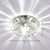Clear Crystal Floral Flush Light Modern Style LED Flush Ceiling Light Fixture for Entryway Clear White Clearhalo 'Ceiling Lights' 'Close To Ceiling Lights' 'Close to ceiling' 'Flush mount' Lighting' 2247465
