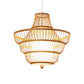 Bamboo Hot Pot-Shaped Pendant Light Contemporary Single-Bulb Suspension Light Fixture Clearhalo 'Ceiling Lights' 'Pendant Lights' 'Pendants' Lighting' 2247911