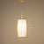 Minimalist Handcrafted Suspension Lighting Bamboo 1 Head Tea Room Pendant Ceiling Light in Wood Wood G Clearhalo 'Ceiling Lights' 'Lighting' 'Pendant Lights' 2247989_4ad057ab-79df-4b39-a12b-3af7c50f2fbc