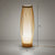 Bamboo Elongated Oval Nightstand Lamp Asian Style 1 Bulb Table Lighting in Wood for Tea Room Wood Clearhalo 'Lamps' 'Table Lamps' Lighting' 2248260