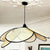 Flower-Like Ceiling Lighting Asian Style Rattan 1 Bulb Wood Hanging Lamp for Tea Room Wood Clearhalo 'Ceiling Lights' 'Lighting' 'Pendant Lights' 2248538_7ca7aa03-a15c-41a0-8494-56fcd44b78eb