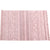 Multicolored Stripe Rug Cotton Western Area Rug Washable Stain-Resistant Easy Care Carpet for Bedroom Pink Clearhalo 'Area Rug' 'Bohemian' 'Rugs' Rug' 2250040