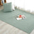 Multi Color Simple Rug Cotton Striped Area Carpet Non-Slip Backing Machine Washable Rug for Bedroom Green Clearhalo 'Area Rug' 'Modern' 'Rugs' Rug' 2250187