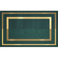 Luxury Living Room Rug Multi-Colored Geometric Print Area Carpet Polyster Non-Slip Machine Washable Rug Green Clearhalo 'Area Rug' 'Rug' 2250248