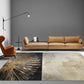 Western Living Room Rug Multi-Colored Polypropylene Area Carpet Non-Slip Backing Washable Indoor Rug Khaki Clearhalo 'Area Rug' 'Rug' 2250262