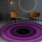 Multi Color Geometric Print Rug Polypropylene Southwestern Area Rug Anti-Slip Backing Washable Carpet for Decor Purple Clearhalo 'Area Rug' 'Rug' 2250284