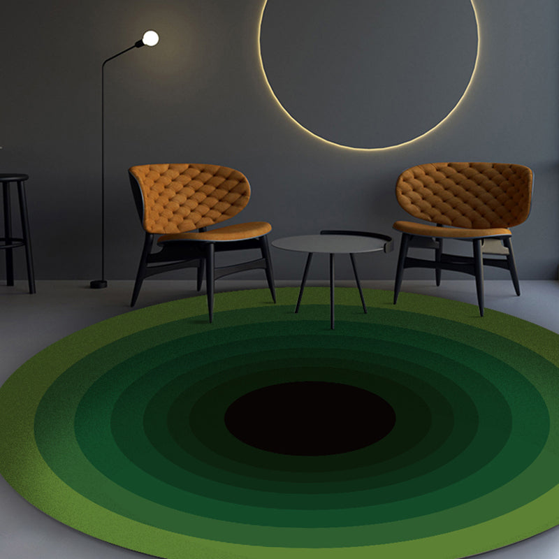 Multi Color Geometric Print Rug Polypropylene Southwestern Area Rug Anti-Slip Backing Washable Carpet for Decor Green Clearhalo 'Area Rug' 'Rug' 2250286