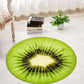 Multi-Colored Fruit Pattern Rug Polyster Casual Area Carpet Pet Friendly Washable Easy Care Rug for Decoration Green Clearhalo 'Area Rug' 'Rug' 2253836