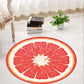 Multi-Colored Fruit Pattern Rug Polyster Casual Area Carpet Pet Friendly Washable Easy Care Rug for Decoration Orange Red Clearhalo 'Area Rug' 'Rug' 2253841