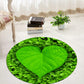 Comfort 3D Plant Pattern Rug Multi-Colored Polypropylene Area Carpet Easy Care Machine Washable Rug for Room Turquoise Clearhalo 'Area Rug' 'Rug' 2253846