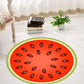 Relaxing Multicolor Plant Rug Synthetics Novelty Area Carpet Pet Friendly Machine Washable Indoor Rug for Decor Watermelon Red Clearhalo 'Area Rug' 'Rug' 2253861