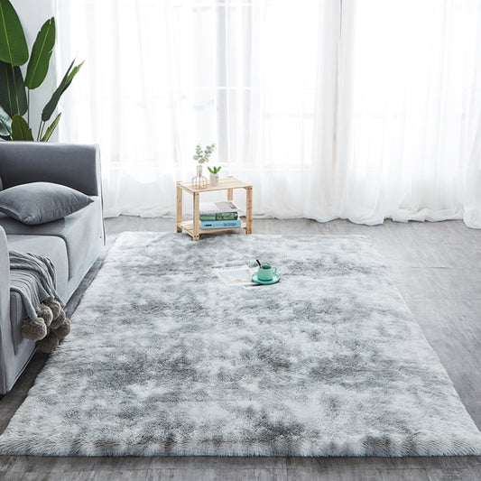 Stylish Minimalist Indoor Rug Multi-Color Tie Dye Rug Anti-Slip Backing Machine Wash Rug for Home Light Gray Clearhalo 'Area Rug' 'Casual' 'Rugs' Rug' 2253916