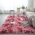 Multi Colored Room Rug Simplicity Tie Dye Carpet Synthetics Non-Slip Pet-Friendly Washable Area Rug Red Clearhalo 'Area Rug' 'Casual' 'Rugs' Rug' 2253936