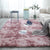 Comfort Multi Color Nordic Rug Polypropylene Tie-Dyeing Rug Pet-Friendly Washable Anti-Slip Backing Rug for Decoration Pink Clearhalo 'Area Rug' 'Casual' 'Rugs' Rug' 2253946