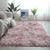 Modern Home Rug Multicolor Plain Rug Polyester Pet-Friendly Non-Slip Washable Rug Nude Pink Clearhalo 'Area Rug' 'Casual' 'Rugs' Rug' 2253961