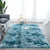 Simple Tie Dye Rug Multi Colored Plush Carpet Non-Slip Backing Pet-Friendly Washable Rug for Home Royal Blue Clearhalo 'Area Rug' 'Casual' 'Rugs' Rug' 2254058