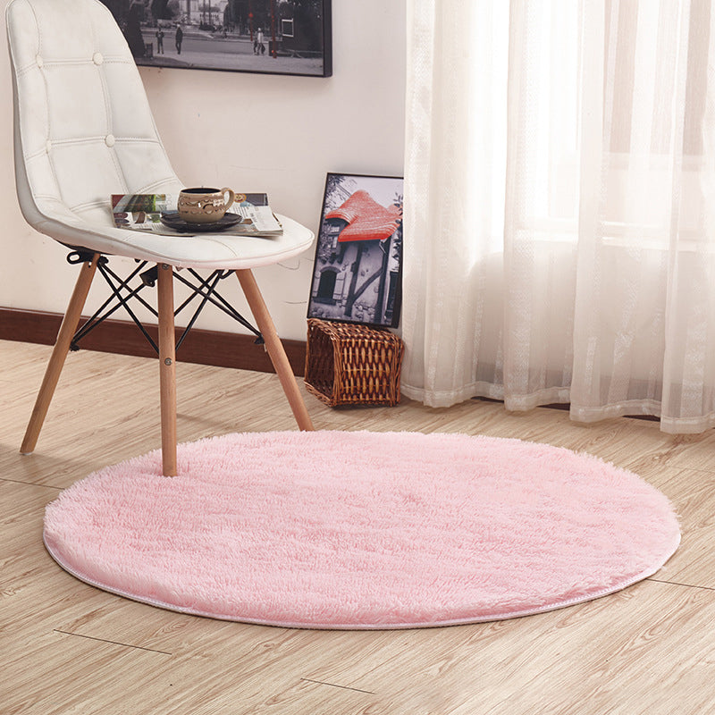 Pretty Minimalistic Rug Multicolor Solid Color Rug Machine Washable Non-Slip Pet-Friendly Rug for Home Pink Clearhalo 'Area Rug' 'Casual' 'Rugs' Rug' 2254182