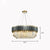 Postmodern Round Ceiling Lighting Crystal Prism Living Room Chandelier Light Fixture in Clear Clear 23.5" Clearhalo 'Ceiling Lights' 'Chandeliers' 'Clear' 'Industrial' 'Modern Chandeliers' 'Modern' 'Tiffany' 'Traditional Chandeliers' Lighting' 2255672