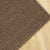 Multi Colored Bedroom Rug Lodge Solid Color Indoor Rug Sisal Anti-Slip Backing Washable Environmental Carpet Dark Brown Clearhalo 'Area Rug' 'Rug' 2256530