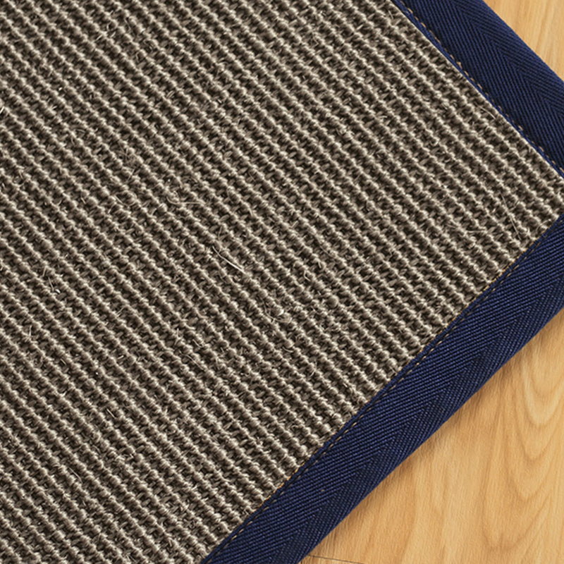 Multi Colored Bedroom Rug Lodge Solid Color Indoor Rug Sisal Anti-Slip Backing Washable Environmental Carpet Chocolate Clearhalo 'Area Rug' 'Rug' 2256533