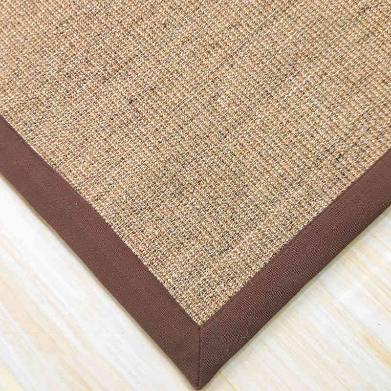 Classic Farmhouse Rug Multi Colored Solid Color Indoor Rug Anti-Slip Backing Stain-Resistant Carpet for Bedroom Light Brown Clearhalo 'Area Rug' 'Rug' 2256562