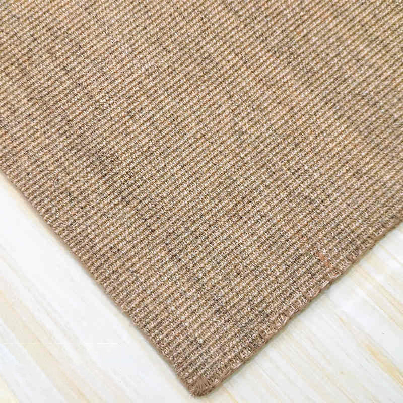 Classic Farmhouse Rug Multi Colored Solid Color Indoor Rug Anti-Slip Backing Stain-Resistant Carpet for Bedroom Tan Clearhalo 'Area Rug' 'Rug' 2256565