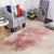 Scandinavian Solid Color Rug Multi Color Plush Carpet Non-Slip Machine Washable Stain Resistant Rug for Living Room Pink Clearhalo 'Area Rug' 'Casual' 'Rugs' Rug' 2256588