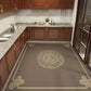 Classical Printed Rug Multi Color Oriental Rug PU Leather Stain Resistant Easy Care Anti-Slip Rug for Kitchen Coffee Clearhalo 'Area Rug' 'Rug' 2256780