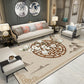 Multi-Colored Drawing Room Rug Oriental Flower Rug Polypropylene Machine Washable Non-Slip Backing Pet-Friendly Rug Camel Clearhalo 'Area Rug' 'Rug' 2256845