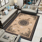 Vintage Print Rug Multi-Color Oriental Carpet Polypropylene Stain Resistant Non-Slip Washable Rug for Sitting Room Dark Camel Clearhalo 'Area Rug' 'Rug' 2256876