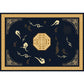 Vintage Print Rug Multi-Color Oriental Carpet Polypropylene Stain Resistant Non-Slip Washable Rug for Sitting Room Navy Clearhalo 'Area Rug' 'Rug' 2256880