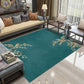 Vintage Print Rug Multi-Color Oriental Carpet Polypropylene Stain Resistant Non-Slip Washable Rug for Sitting Room Aqua Clearhalo 'Area Rug' 'Rug' 2256882
