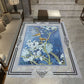 Vintage Print Rug Multi-Color Oriental Carpet Polypropylene Stain Resistant Non-Slip Washable Rug for Sitting Room Blue Clearhalo 'Area Rug' 'Rug' 2256885
