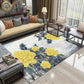 Vintage Print Rug Multi-Color Oriental Carpet Polypropylene Stain Resistant Non-Slip Washable Rug for Sitting Room Yellow Clearhalo 'Area Rug' 'Rug' 2256886