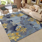 Japanese Painting Printed Rug Multi Color Synthetics Rug Non-Slip Backing Pet-Friendly Rug for Drawing Room Gray Blue Clearhalo 'Area Rug' 'Rug' 2256925